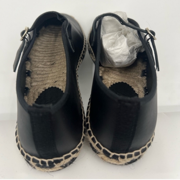 J crew Made-in-Spain Mary Jane espadrilles in leather - Picture 4 of 6